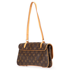 ルイ ヴィトン モノグラム ポシェット マレル ハンドバッグ ショルダーバッグ M51157 ブラウン PVC レザー レディース LOUIS VUITTON 【中古】