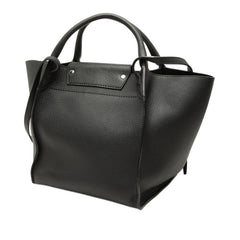 セリーヌ ビッグバッグ スモール ハンドバッグ トートバッグ ショルダーバッグ 2WAY ブラック レザー レディース CELINE 中古