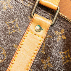 ルイ ヴィトン モノグラム キーポル55 ボストンバッグ トラベルバッグ 旅行用バッグ M41424 ブラウン PVC レザー レディース LOUIS VUITTON 【中古】