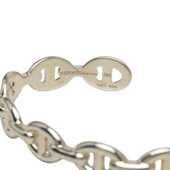 エルメス シェーヌダンクル アンシェネ SH バングル SV925 シルバー レディース HERMES 【中古】