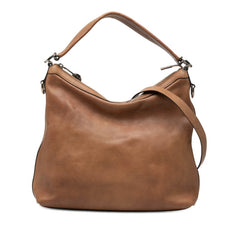グッチ ミスGG ハンドバッグ ショルダーバッグ 2WAY 326514 ブラウン レザー レディース GUCCI 【中古】