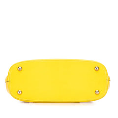 グッチ ホースビット ハンドバッグ ショルダーバッグ 2WAY 371925 イエロー エナメル レザー レディース GUCCI 【中古】