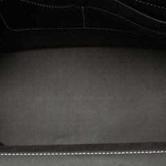 バーバリー ポケットバッグ ハンドバッグ ショルダーバッグ 2WAY ホワイト ブラック レザー レディース BURBERRY 【中古】