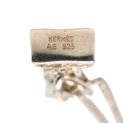 エルメス バーキン アミュレット ネックレス SV925 シルバー レディース HERMES 【中古】