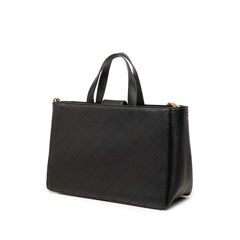 シャネル ココマーク マトラッセ ハンドバッグ 2WAY ショルダーバッグ ブラック ゴールド レザー レディース CHANEL 中古