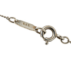 ティファニー オープンハート トリプル ネックレス SV925 シルバー レディース TIFFANY&Co. 【中古】