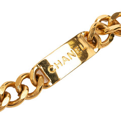 シャネル ココマーク 31 RUE CAMBON ル カンボン チェーンベルト ゴールド メッキ レディース CHANEL 【中古】