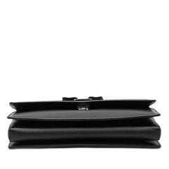 サルヴァトーレフェラガモ ヴァラ チェーン ショルダーバッグ AU21/D855 ブラック レザー レディース Salvatore Ferragamo 【中古】