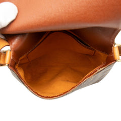 ルイ ヴィトン モノグラム ミュゼットサルサ ショート ショルダーバッグ ハンドバッグ M51258 ブラウン PVC レザー レディース LOUIS VUITTON 【中古】