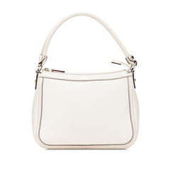 グッチ ワンショルダーバッグ ハンドバッグ 146244 ホワイト レザー レディース GUCCI 【中古】