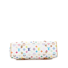 ルイ ヴィトン モノグラム マルチカラー オーレリアMM トートバッグ M40094 ブロン ホワイト PVC レザー レディース LOUIS VUITTON 【中古】