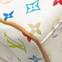 ルイ ヴィトン モノグラム マルチカラー オーレリアMM トートバッグ M40094 ブロン ホワイト PVC レザー レディース LOUIS VUITTON 【中古】