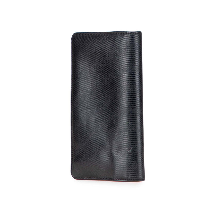 シャネル ココボタン 長財布 ブラック レザー レディース CHANEL 【中古】