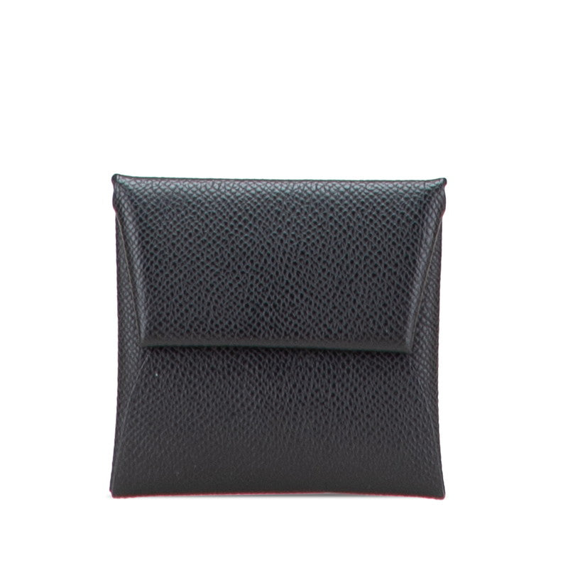 エルメス バスティア コインケース ブラック ヴォーエプソン レディース HERMES 【中古】