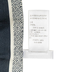 ディオール ツイリー ミッツァ トワル ドゥ ジュイ ソヴァージュ スカーフ ネイビー ホワイト シルク レディース Dior 【中古】