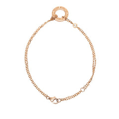 カルティエ ラブサークル 2Pダイヤ ブレスレット ダイヤモンド K18PG ピンクゴールド 750 レディース CARTIER 【中古】