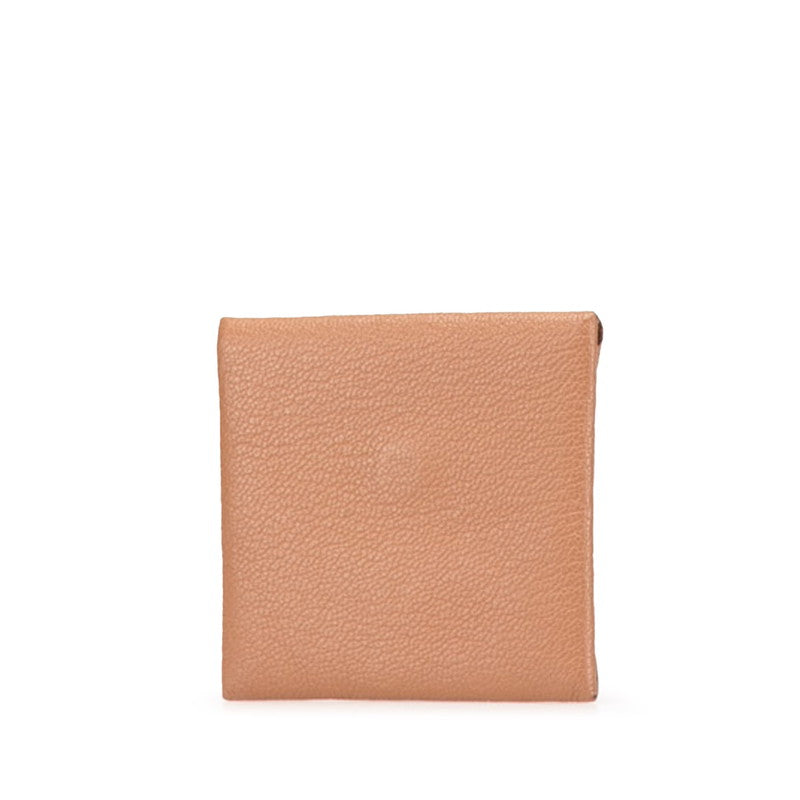 エルメス バスティア コインケース 小銭入れ ブラウン ヴォーエプソン レディース HERMES 【中古】
