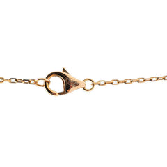 カルティエ ジュスト アンクル ダイヤ ネックレス K18YG イエローゴールド レディース CARTIER 【中古】