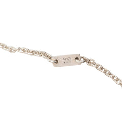 グッチ GGロゴ チェーン ペンダント ネックレス SV925 シルバー レディース GUCCI 【中古】