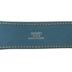 エルメス セリエ ブレスレット ブルー ヴォーエプソン レディース HERMES 【中古】