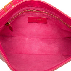 サンローラン ホーボー ハンドバッグ ショルダーバッグ ピンク レザー レディース SAINT LAURENT 【中古】