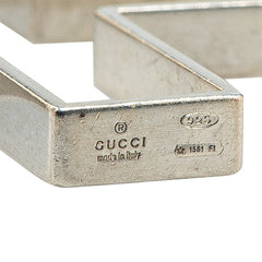 グッチ オープンクロス 十字架 モチーフ ネックレス SV925 シルバー レディース GUCCI 【中古】