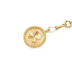 シャネル ココマーク クローバー コイン モチーフ チェーンベルト ゴールド メッキ レディース CHANEL 【中古】