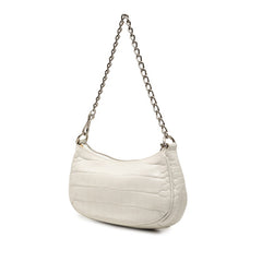 バレンシアガ ル カゴール ミニ XS ハンドバッグ チェーンショルダーバッグ 2WAY 695814 ホワイト レザー レディース BALENCIAGA 【中古】