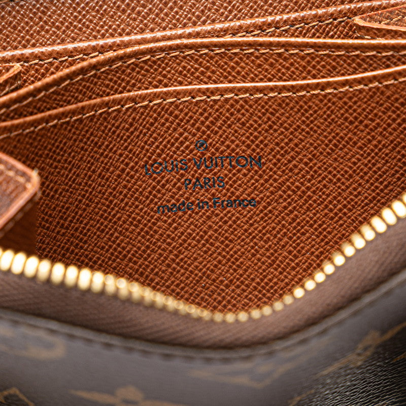 ルイ ヴィトン モノグラム ジッピー コインパース コインケース 小銭入れ M60067 ブラウン PVC レザー レディース LOUIS VUITTON 【中古】