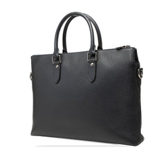 ルイ ヴィトン アントン ブリーフケース ビジネスバッグ ショルダーバッグ 2WAY M33417 ネイビー タイガレザー メンズ LOUIS VUITTON 中古