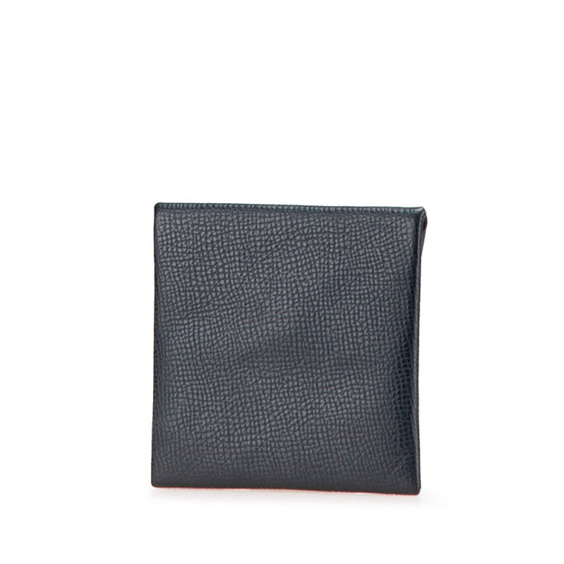 エルメス バスティア コインケース ブラック ヴォーエプソン レディース HERMES 【中古】