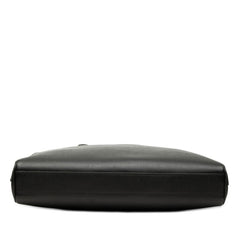 サンローラン ロゴ ショルダーバッグ ハンドバッグ 2WAY 556999 ブラック レザー レディース SAINT LAURENT 【中古】