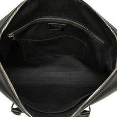 サンローラン ロゴ ショルダーバッグ ハンドバッグ 2WAY 556999 ブラック レザー レディース SAINT LAURENT 【中古】