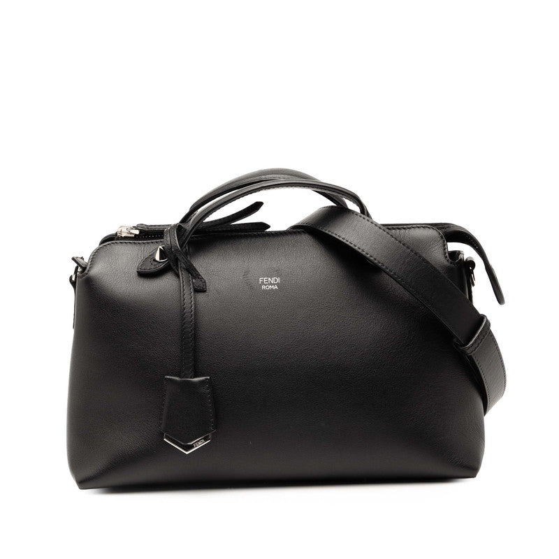 フェンディ バイザウェイ ハンドバッグ ショルダーバッグ 2WAY 8BL146 ブラック レザー レディース FENDI 【中古】