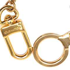 ルイ ヴィトン チェーン ブロッサム ドリーム チャーム キーホルダー バッグチャーム M00356 ゴールド シルバー メッキ メタル レディース LOUIS VUITTON 【中古】