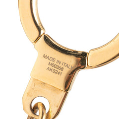 ルイ ヴィトン チェーン ブロッサム ドリーム チャーム キーホルダー バッグチャーム M00356 ゴールド シルバー メッキ メタル レディース LOUIS VUITTON 【中古】