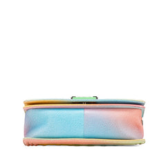 シャネル ボーイシャネル ココマーク チェーン ショルダーバッグ マルチカラー キャビアスキン レディース CHANEL 【中古】