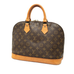 ルイ ヴィトン モノグラム アルマPM ハンドバッグ ショルダーバッグ2WAY M51130 ブラウン PVC レザー レディース LOUIS VUITTON 中古