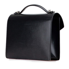 ルイ ヴィトン エピ モンソー ハンドバッグ M52792 ノワール ブラック レザー レディース LOUIS VUITTON 【中古】