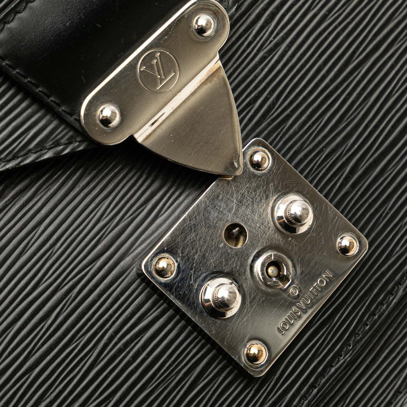 ルイ ヴィトン エピ モンソー ハンドバッグ M52792 ノワール ブラック レザー レディース LOUIS VUITTON 【中古】