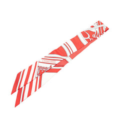 エルメス ツイリー WASHINGTON'S CARRIAGE ジョージワシントンの馬車 スカーフ レッド ホワイト シルク レディース HERMES 【中古】