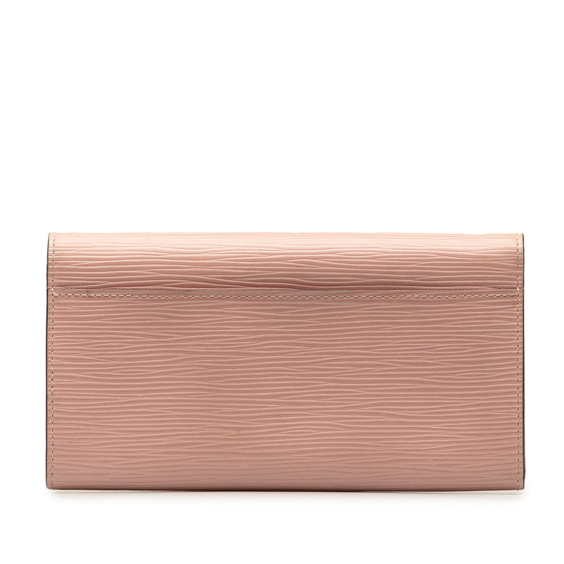 ルイ ヴィトン エピ ポルトフォイユ サラ 長財布 M61216 ローズバレリーヌ ピンク レザー レディース LOUIS VUITTON 【中古】