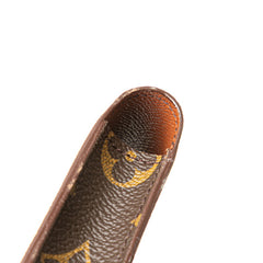 ルイ ヴィトン モノグラム エテュイ シガレット シガレットケース M63024 ブラウン PVC レザー レディース LOUIS VUITTON 【中古】