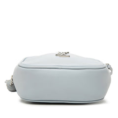 サンローラン YSLロゴ ブロガー タッセル ミニ ショルダーバッグ FLY425317 ブルー レザー レディース SAINT LAURENT 【中古】