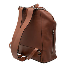 ロエベ アナグラム ゴヤ リュック バックパック ブラウン レザー レディース LOEWE 【中古】