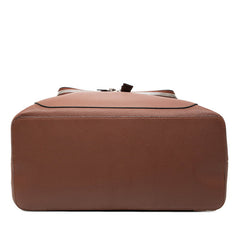ロエベ アナグラム ゴヤ リュック バックパック ブラウン レザー レディース LOEWE 【中古】