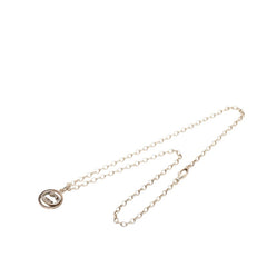 グッチ ドッピアG GGロゴ チェーン ペンダント ネックレス 147749 SV925 シルバー レディース GUCCI 【中古】