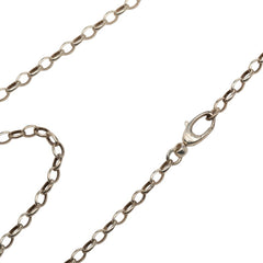 グッチ ドッピアG GGロゴ チェーン ペンダント ネックレス 147749 SV925 シルバー レディース GUCCI 【中古】
