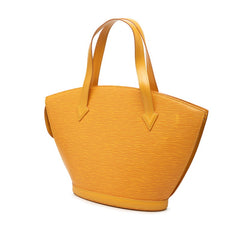 ルイ ヴィトン エピ サンジャックPM トートバッグ ハンドバッグ M52279 タッシリイエロー レザー レディース LOUIS VUITTON 中古