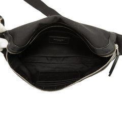 サンローラン ボディバッグ ウエストバッグ 557831 ブラック キャンバス レザー レディース SAINT LAURENT 【中古】